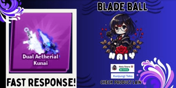Gambar Product Dual Aetherial Kunai