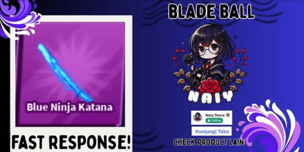 Gambar Product Blue Ninja Katana