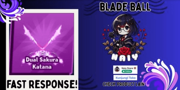 Gambar Product Dual Sakura Katana