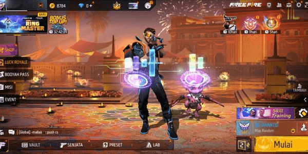 Gambar Product #E1 Akun Baru Free Fire Level 8+ Polos