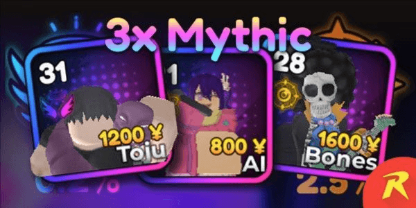 Gambar Product Akun Anime Crusaders 3x Mythic (TOJI + BONES + IDOL)