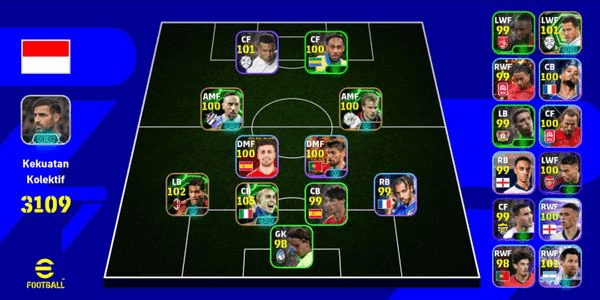 Gambar Product ACCOUNT EFOOTBALL GG STRENGTH 3000++ CHEAP