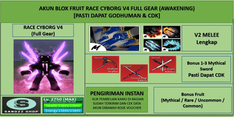 Blox Fruit God Human Req: Hướng Dẫn Chi Tiết và Lợi Ích Khi Sở Hữu God