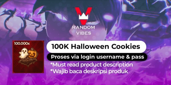 Gambar Product Get 100K Halloween Cookies