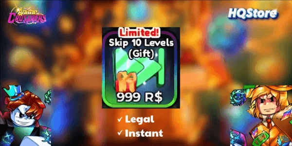 Skip 10 Levels