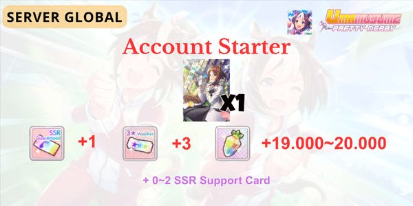 Gambar Product Starter Account Uma Musume Pretty Derby [Global] - 2