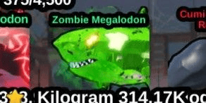 Gambar Product Zombie Megalodon ~ Fish it!