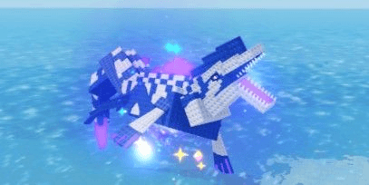 Gambar Product Build a Zoo |LIMITED PET!!! SUPER RARE MOSASAUR 233K+/S (JURASSIC MUTATED) + BONUS