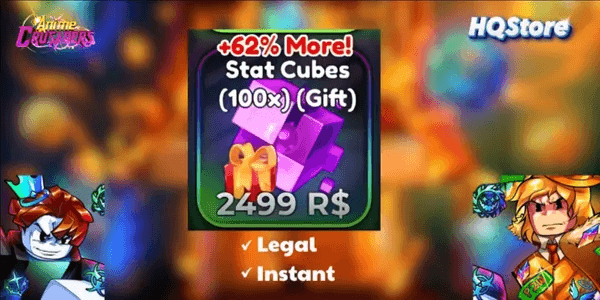 Stat Cubes x100