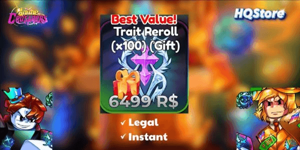 Gambar Product Trait Reroll x100