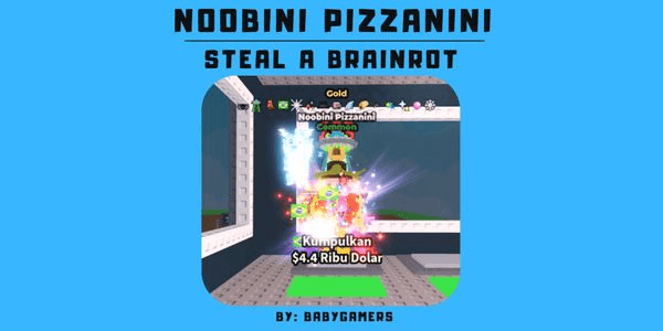 Gambar Product NOOBINI PIZZANINI - STEAL A BRAINROT