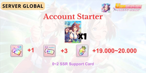 Gambar Product Starter Account Uma Musume Pretty Derby [Global] - 3