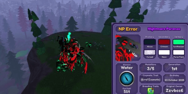 Gambar Product Nightmare Paranox [ Error:Cosmetic ]