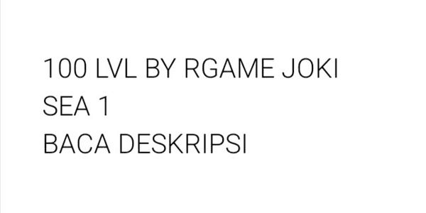 Gambar Product Leveling 1st Sea