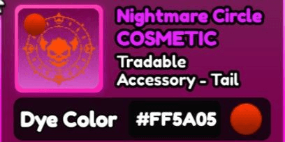 Gambar Product Nightmare Circle Red Hex F.5.0 (VALUE 85M GOLD)