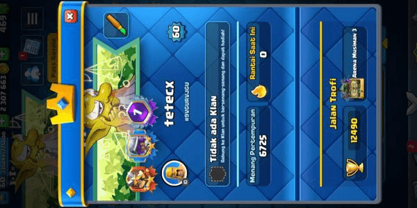 Gambar Product #TROPHY 12,490 | ACCOUNT LEVEL 60 | 20 EVOLUTIONS | 22 ELITE | KT LV 15 | 97 MAX CARD | CN FREE | LOTS OF SUPER EMOTES | BEST OFFER!!!