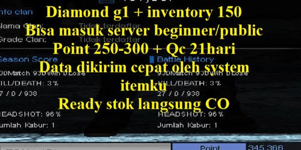Gambar Product Diamond Grade 1 + Points 300RB