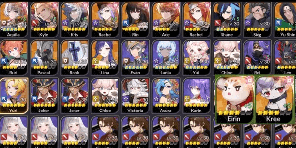 Lv46 | Aquila Tc4 + Shane Tc2 + SSR Premium | Elena Blessing Active