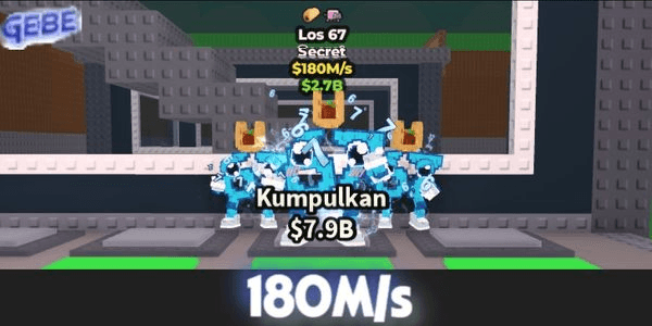 Gambar Product The 67 + 2 Mutation 180M/s (Secret) | Steal A Brainrot