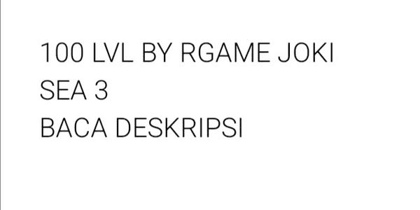 Gambar Product Leveling 3rd Sea