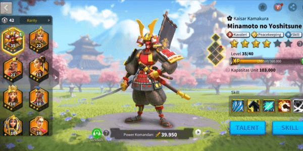 Gambar Product Akun Rise Of Kingdom Murah meriah Siap MIGRASI | Power 3M++ |SIAP OPEN T4 | Comander LEGEND/EPIC BANYAK