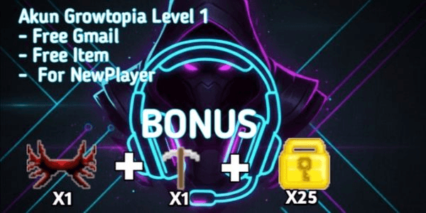Gambar Product Growtopia Account Level 12 Bonus Wl