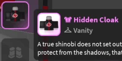 Hidden Cloak / Akatsuki Coat | Vesteria