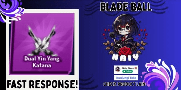 Gambar Product Dual Yin Yang Katana