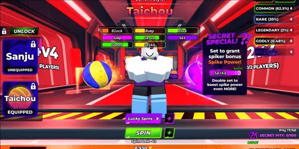 Gambar Product Volleyball Legends Account [Taichou + Sanju]