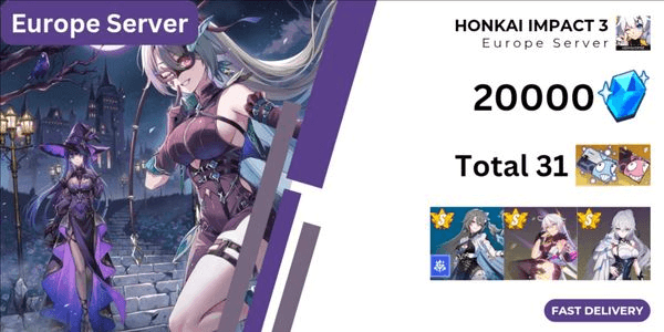Gambar Product Honkai Impact Gacha Account Legendary Edition