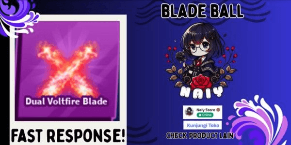 Gambar Product Dual Voltfire Blade
