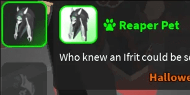 Reaper Pet | Vesteria