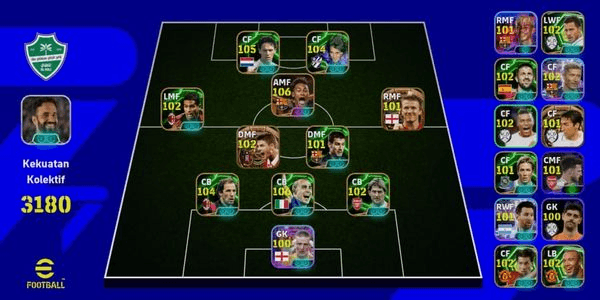 Gambar Product eFootball EPIC Account 3100+ Strength - Cheap & Guaranteed