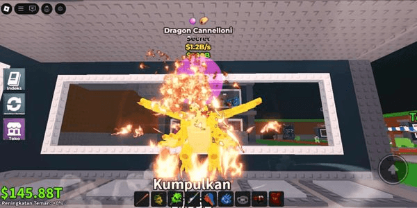 Gambar Product Dragon Cannelloni 1.2B/S Steal A Brainrot