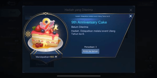 Gambar Product 9th Anniversary Cake