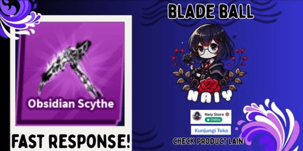 Gambar Product Obsidian Scythe