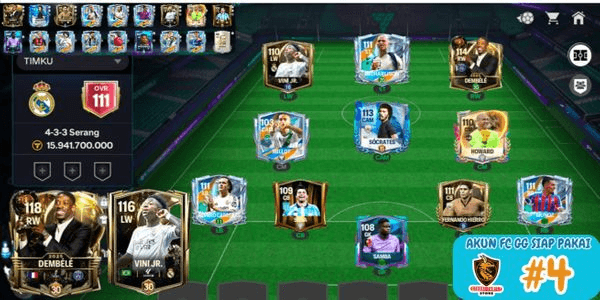 Gambar Product CHEAP ACCOUNT FC MOBILE AS PER PHOTO #4