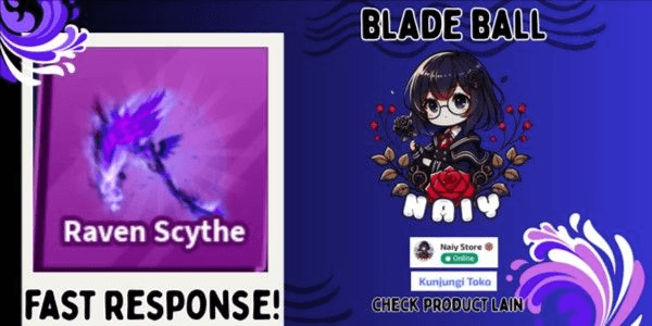 Gambar Product Raven Scythe