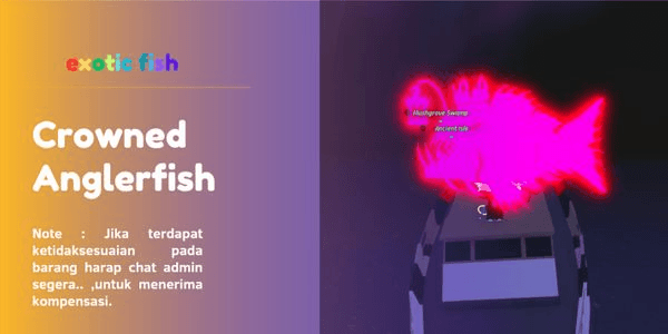 Gambar Product Crowned Anglerfish >> Random Size