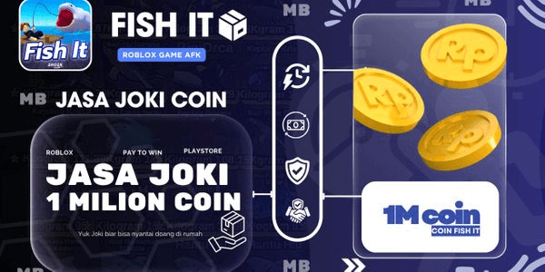 Gambar Product JOKI 1M COIN - ( Fish It )