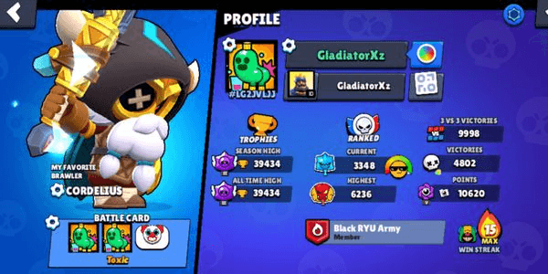 Gambar Product Brawl Stars High Trophy God Spec