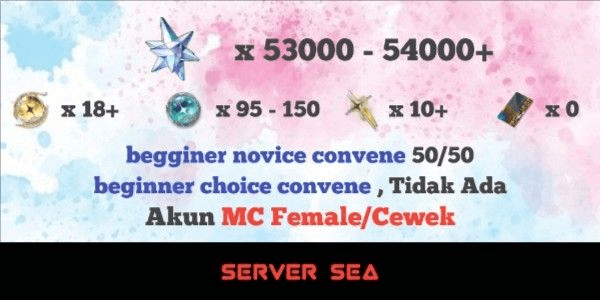 Gambar Product GACHA Starter READY Reroll Account [SEA] - 1