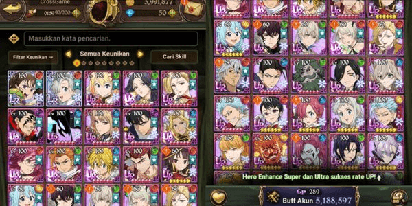 Gambar Product Full Collab Solev & Konosuba HR | 7UR 2LR | CC 5M+ (Asia Code Only)