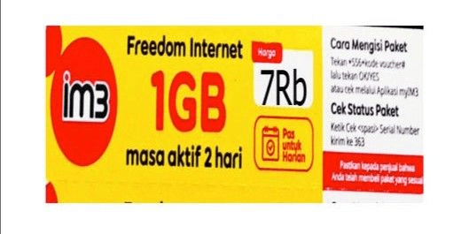 Gambar Product Voucher Data 1 GB