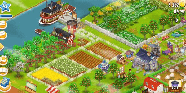 Gambar Product Farm Hay Day Level 42 Barn 475 Silo 475 Full Decoration