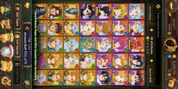 Gambar Product Cheap Seven Deadly Sins Account Part. 04