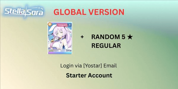 Gambar Product Account Stella Sora Limited Series B [Global Version]