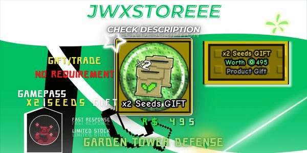 Gambar Product x2 Seeds