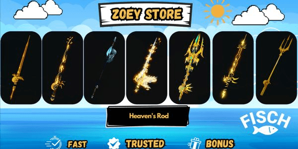 Gambar Product Akun level 100 Heaven's Rod