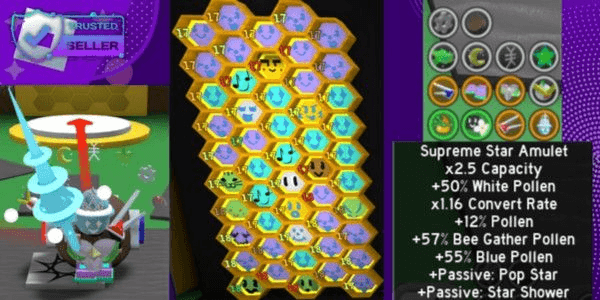 Gambar Product 50 BEE BLUE HIVE LVL 16-17